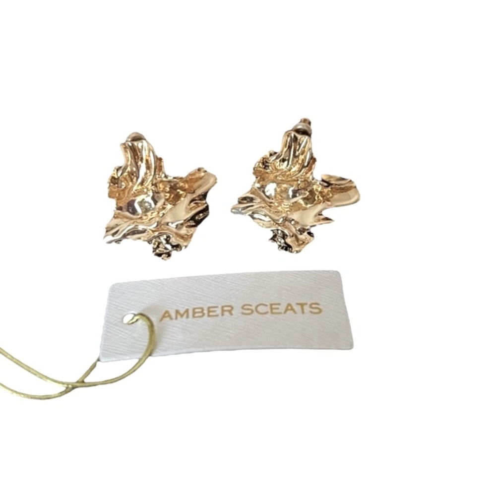 NWT Amber Sceats Gold-Plated Reese Earrings